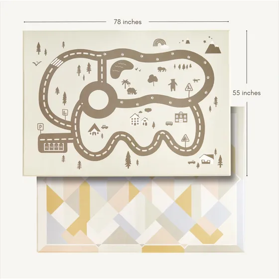 Playmat De Bebé Como Nuevo Importado Tiny Land