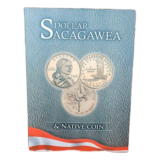 Album Coleccionador Dolar Sacagawea & Nativa