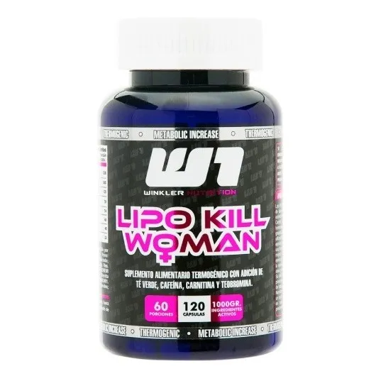 Quemador De Grasa Lipo Mujer 120 Caps Winkler Nutrition - Cápsulas