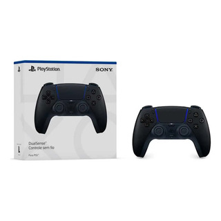 Controle Joystick Sem Fio Sony Playstation 5 Dualsense Midnight Black Controle Joystick Sem Fio Sony Playstation 5 Dualsense Midnight Black