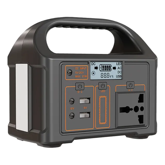 Mini Planta Bateria Portatil Estacion Energia 5/12/110v/100w