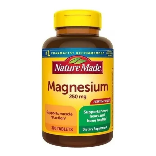 Nature Made Magnesio 250mg 300 Tabletas 