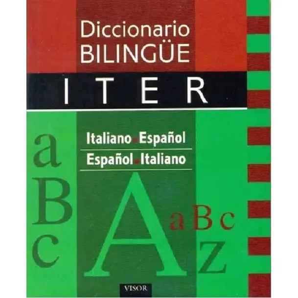 Diccionario Bilingüe Iter Italiano- Español/ Español- Italia