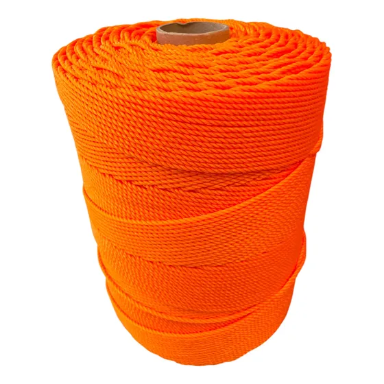 Cuerda Soga De Polipropileno De 4mm Carrete De 6kg Tendedero Naranja