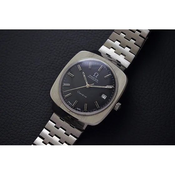 Omega Géneve Ref. 166.0164 Lindo Design Anos 70 - Cal. 1012