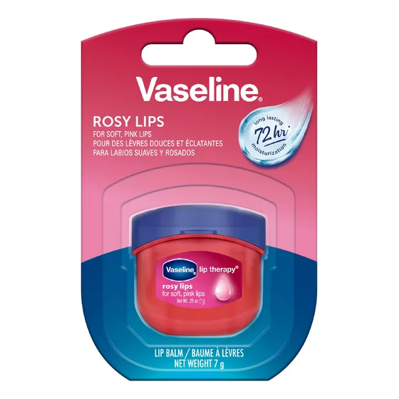 Bálsamo Labial Vaseline Lip Therapy Rosas Hidratación Y Reparación De Labios Secos Y Agrietados 7gr