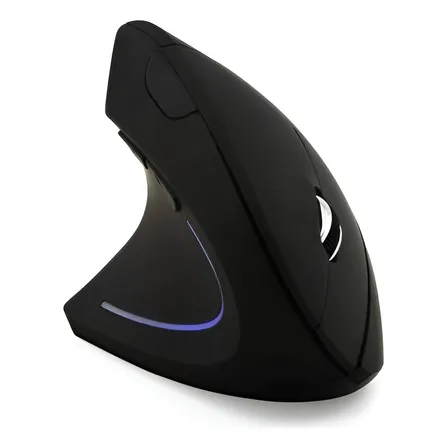 Mouse Inalambrico Vertical Ergo Para Zurdos 2.4g Televenta