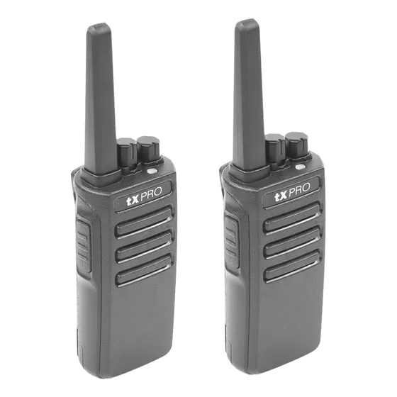 Walkie-talkies Txpro Tx600duo Portátil 2 Radios 16 Canales