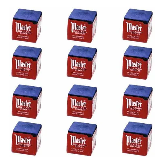 12 Tizas Americanas Master  Para Casin O Pool