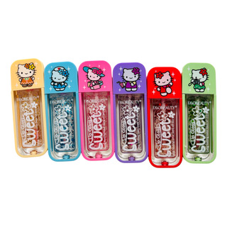 Labial Brillo Gloss Amigos De Kitty, Maquillaje (6 Pz) Labial Brillo Gloss Amigos De Kitty, Maquillaje (6 Pz)