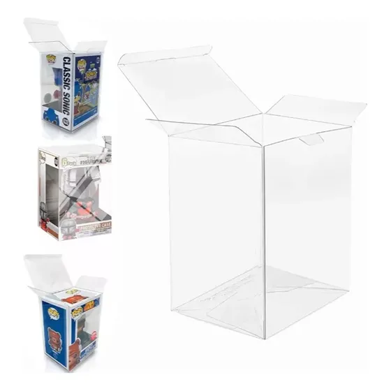 Funko Pop - Protector Para Funko Pop Semirigido (10 Piezas)