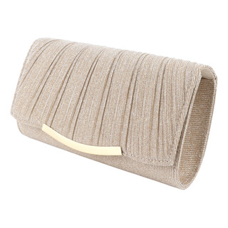 Bolso Noche Embrague Para Mujer De Fiesta Y Boda Champán Bolso Noche Embrague Para Mujer De Fiesta Y Boda Champán