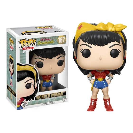 Juguete Funko Pop Heroes Dc Bombshell Wonder Woman