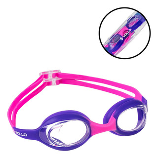 Óculos De Natação Piscinas Infantil Rosa Giant Dolphin Vollo Cor Rosa E Roxo Óculos De Natação Piscinas Infantil Rosa Giant Dolphin Vollo Cor Rosa E Roxo