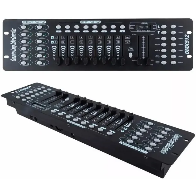 Controlador Dmx 512 Consola Mesa Iluminacion Discoteca /w007