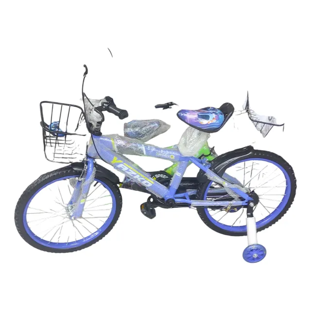 Bicicleta Rin 20 Accesorios Cesta Luces En Ruedas De Apoyo