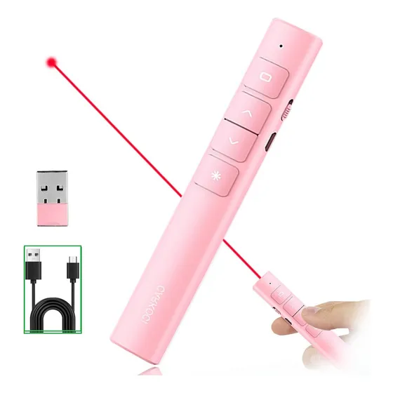 Presentador De Puntero Láser Remoto Con Control Usb Inalámbr Torise TZ0206