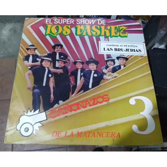 Lp Super Show De Los Vaskez 3 Cañonazos De La Matancera