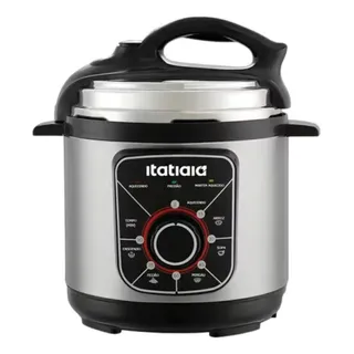 Panela De Pressão Elétrica Itatiaia Essencial 3 Litros Inox 110v Panela De Pressão Elétrica Itatiaia Essencial 3 Litros Inox 110v