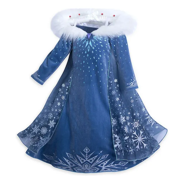 Frozen Elsa Anna Niñas Vestido De Princesa, Traje