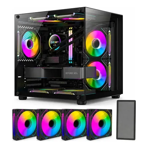 Gabinete Thermaltake The Tower 100 Mini Lateral De Vidro