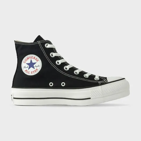 Botita Plataforma Converse Chuck Taylor All Star Lift Negro