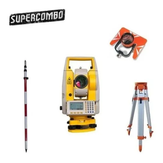 Super Combo Kit Estação Total Geodetic Gd2i-8 Nf E Garantia