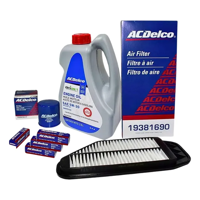 Kit De Afinacion Spark 2012 A 2016 5w30 Sintetico