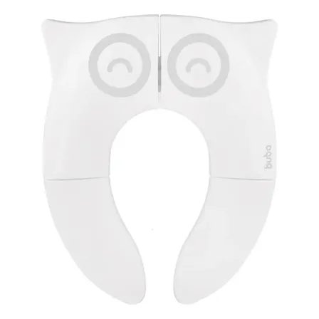 Redutor De Assento Portátil Buba Dobrável Infantil Viagem Cor Branco