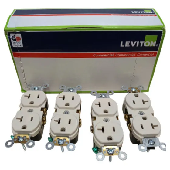 Toma Corriente 20 Amp X 110 V Leviton Original