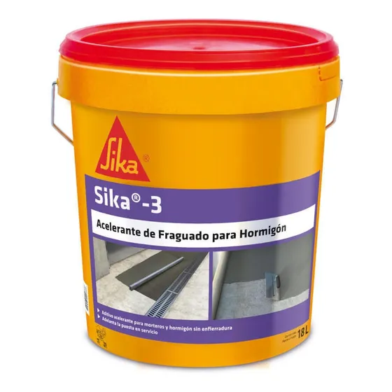 Sika # 3 Tineta 18 Kg. (secado Controlable)