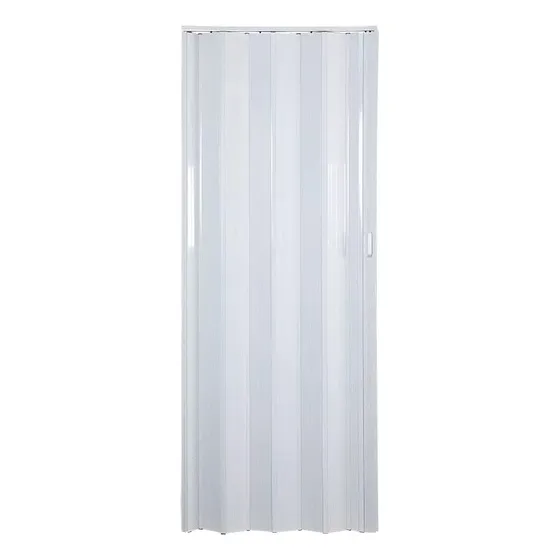Puerta Plegable Para Baños Oficinas Blanca 90 X 210 Cm