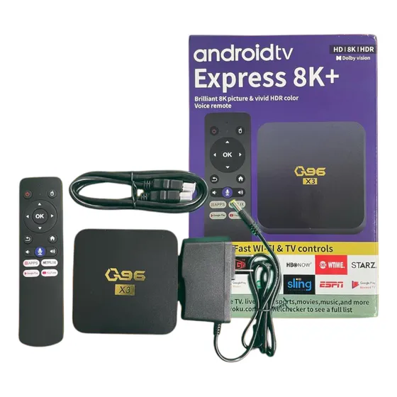 Tv Box G96x3 Expres 8k+ Convertir Tv Convencional- Smart-tv