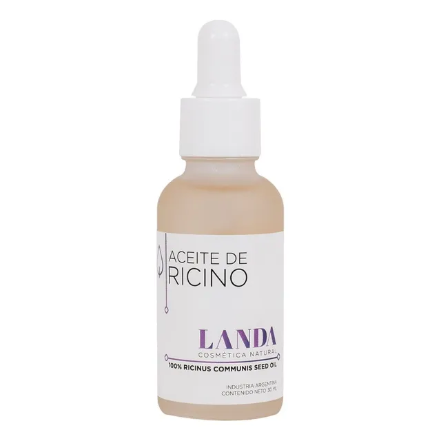 Landa Aceite De Ricino Puro Manchas Estrías Pestañas Cejas