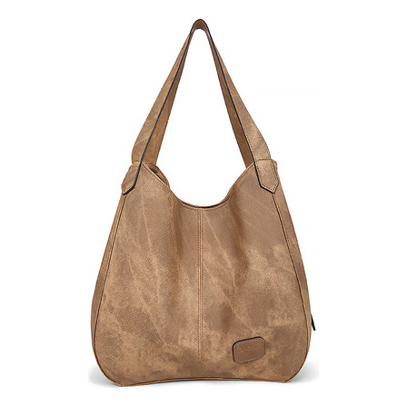 Bolsa De Ombro Vintage Feminina Bolsa De Ombro Couro Macio Cor Khaki Bolsa De Ombro Vintage Feminina Bolsa De Ombro Couro Macio Cor Khaki