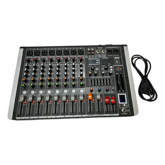 Consola Behringer Pasiva 8 Canales Bluetooth Dj Audio Video