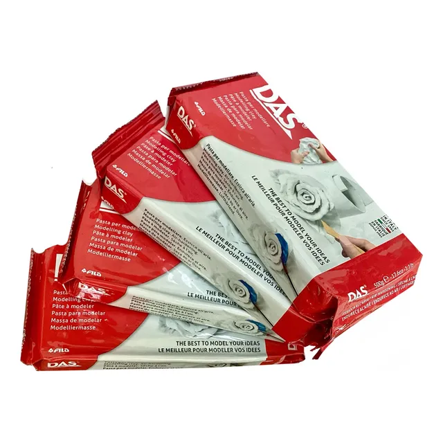 Arcilla Para Modelar 500g 4 Pack
