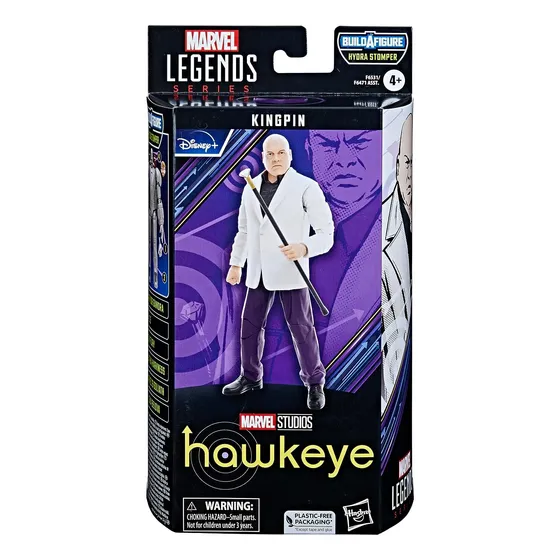 Marvel Legends Series Kingpin, Hawkeye - Baf Hydra Stomper