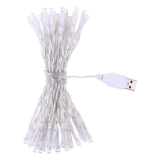 Cadena De Luces Usb Con Forma De Estrella De 4 M Y 40 Led Pa Cadena De Luces Usb Con Forma De Estrella De 4 M Y 40 Led Pa