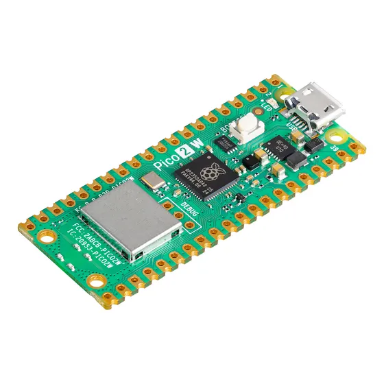Placa De Desarrollo Rp 2350 Raspberry Pi Pico 2w Con Wi Fi
