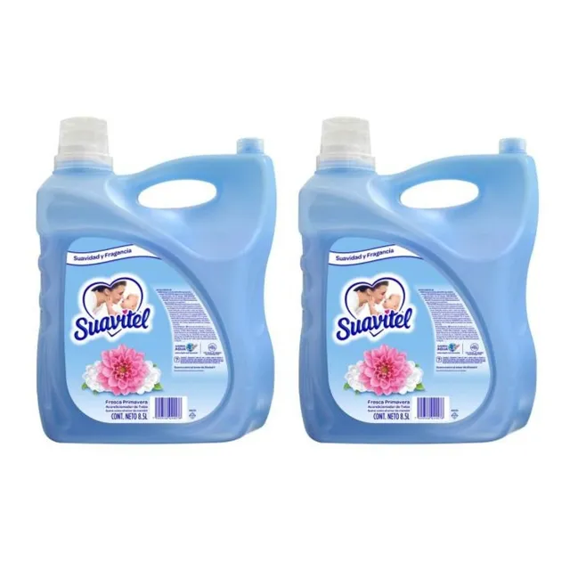 Suavitel Cuidado Diario Fresca Primavera 8.5 L (2 Botellas)