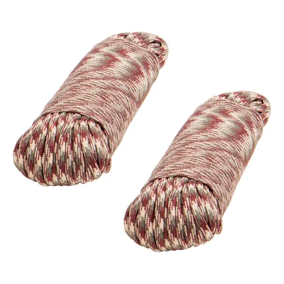 Kit 2 Piolas De Nylon Paracord De 4mm X 30 M, Camo 49706