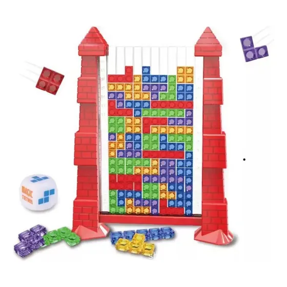 Juego  Interactivo De Ingenio Tetris 3d