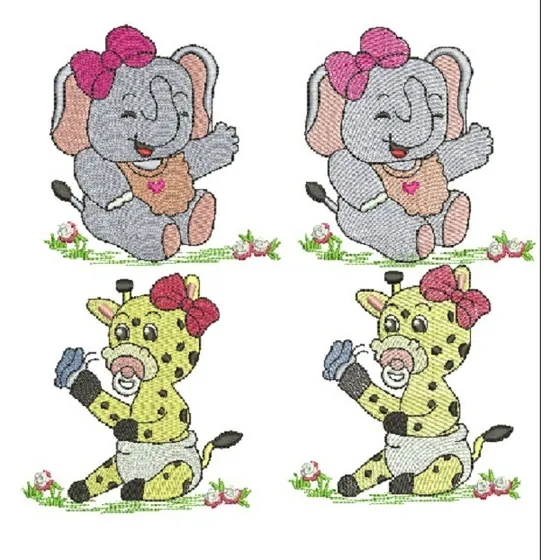 Matriz Coleção Safari Baby Menina