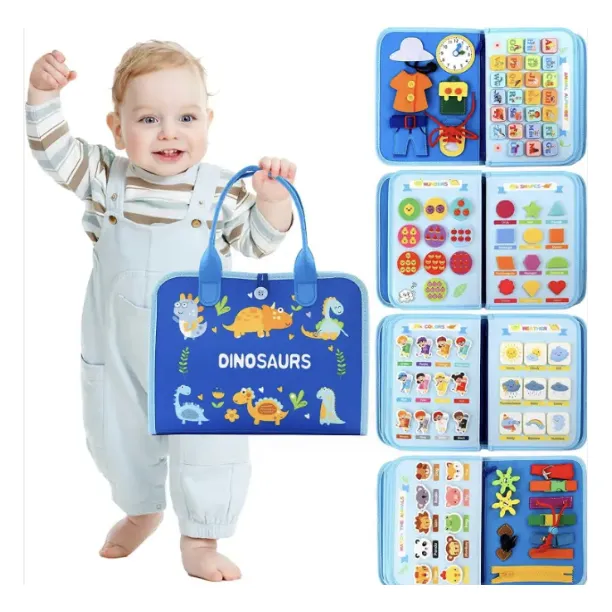 Libro Educativo De Actividades Sensoriales Montessori Niños
