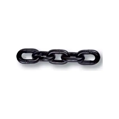 Cadena Negra Eslabon Corto Grado 80 Tramo 8mm X 6mt  2 Ton