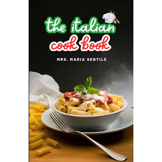 The Italian Cook Book: , De Gentile Maria., Vol. 1. Editorial Editorial Cervantes Digital, Tapa Pasta Blanda, Edición 1 En Español, 2024