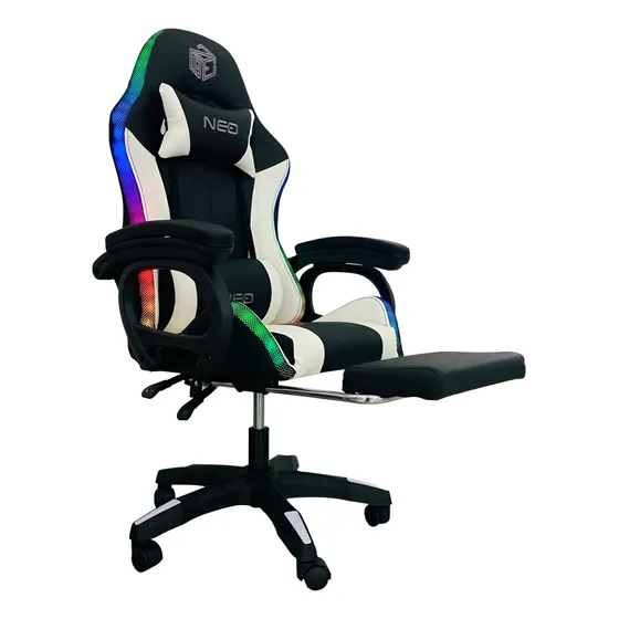 Silla Gamer Ergonómica Neo By Crt Giratoria Reclinable
