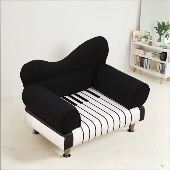 Sofá Infantil Diseño Piano 1 Cuerpo C. Ecol. Haussman 