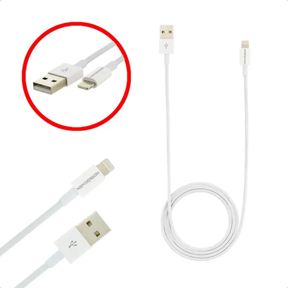Cabo USB Lightning 1m Newdragon Compatível iPhone iPad